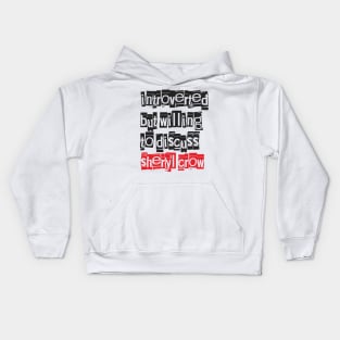 Introverted & Music-Sheryl Crow Kids Hoodie